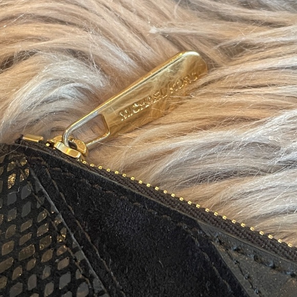 Michael Michael Kors MK Multi Layer Wristlet Purse Black - Picture 3 of 14